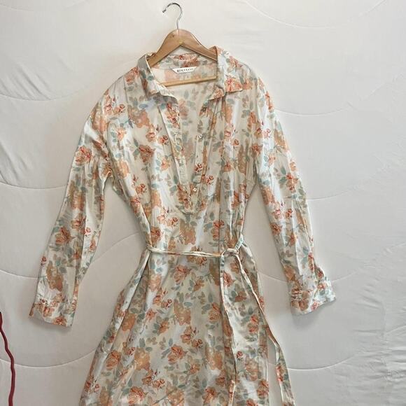 Other Dresses & Skirts - Floral print shirt dress
